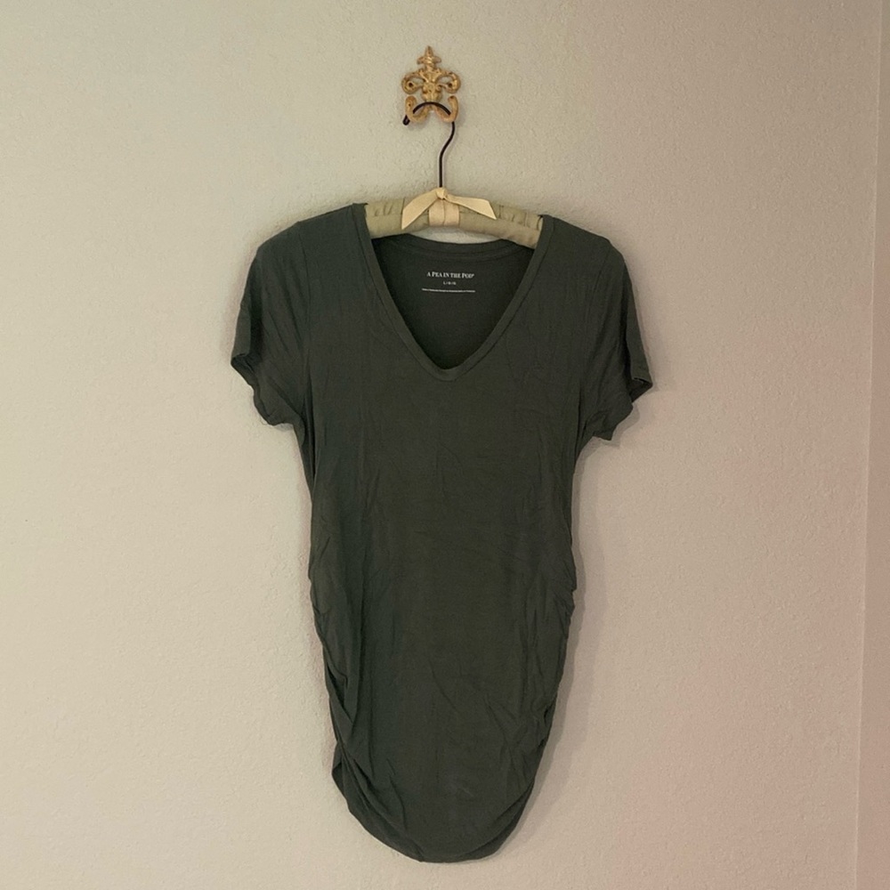 A Pea in the Pod maternity v-neck t-shirt
